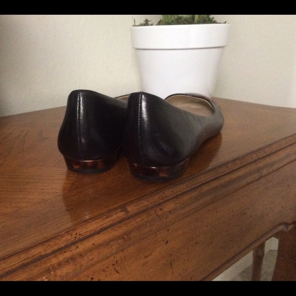 Naturalizer N5 comfort, black flats, leather upper - Picture 2 of 5